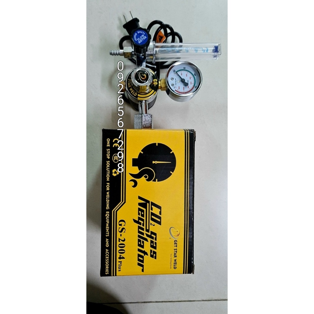 Đồng Hồ khí Co2 Getstar GS2004_Đồng hồ Bình Khí Co2 - Phụ Kiện hàn Mig