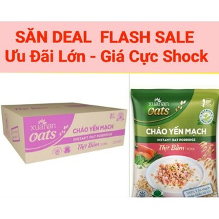 Thùng 30 : Gói Cháo Yến Mạch Thịt Bầm Xuân An