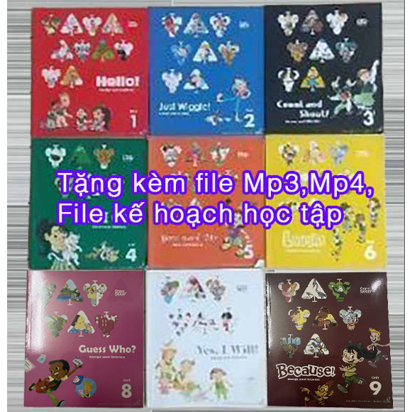 GrapeSEED unit 1 đến 9 gửi tặng file nghe, mp4, Plan, Teacher Guide