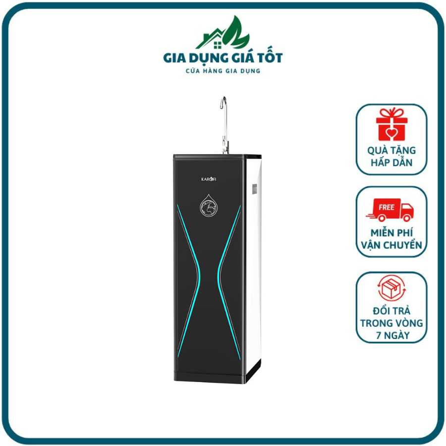 KAQ-D36S - Máy Lọc Nước Karofi KAQ-D36S (Hệ Thống 11 Lõi Lọc Công Nghệ SMAX - 1 Vòi Với 1 Chế Độ: Ng