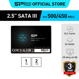 Ổ cứng SSD Silicon Power 1TB 2TB 4TB SATA 3 2.5" A55 | Bảo hành 36 Tháng