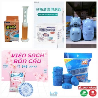 Viên Thả Bồn Cầu Toilet Diệt Khuẩn