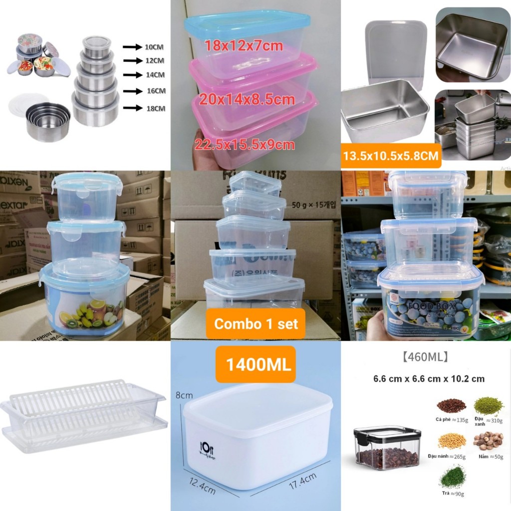 Hộp Đựng Thực Phẩm 2 Ngăn 6485 Và 6486 Hộp Đựng Cơm Văn Phòng Việt Nhật Cao Cấp