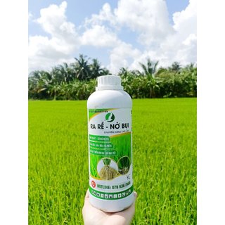 Phân bón lá ra rễ tốt, nở bụi khoẻ chuyên dùng trên lúa chai 1l