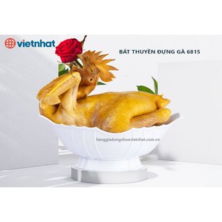Bát thuyền đựng gà cúng, bát đựng gà thắp hương Mã 6815- Gian hàng chính hãng Nhựa Việt Nhật - Hokori cao cấp