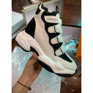 [Sẵn 37 ] Giày thể thao nữ cao cổ 8cm