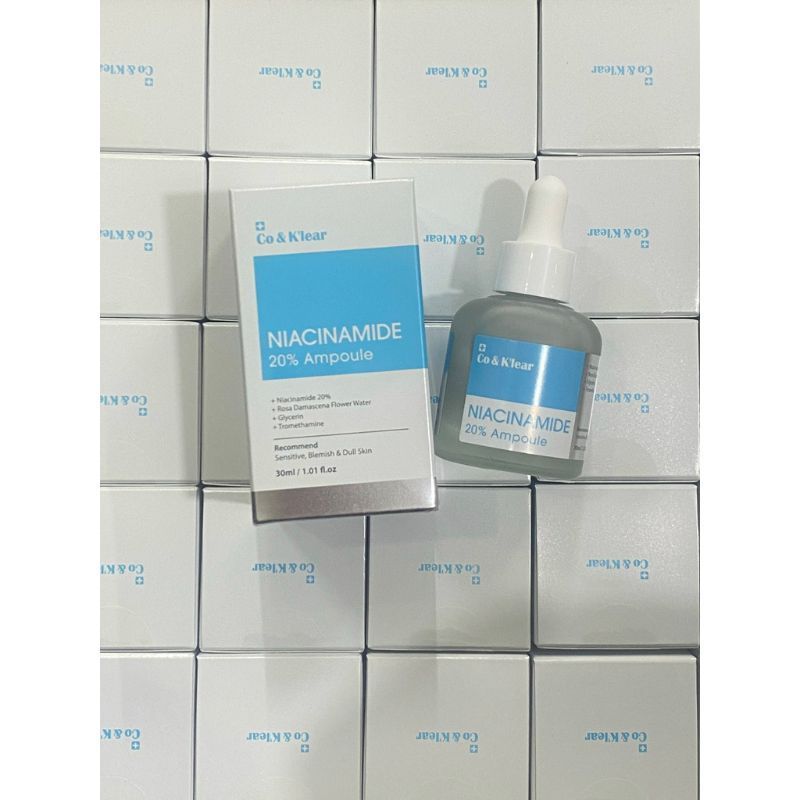 13634 Serum Niacinamide 20% Ampoule giảm thâm,dưỡng trắng,thu nhỏ lỗ chân lông CO & K'LEAR 30ml