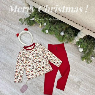 BỘ NỈ MỀM NOEL CHO BÉ- C337
