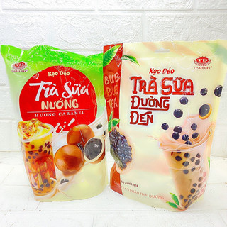 Kẹo trà sữa trân châu nướng hương caramel thaicofc 300g