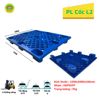 Pallet Nhựa Cốc Xanh