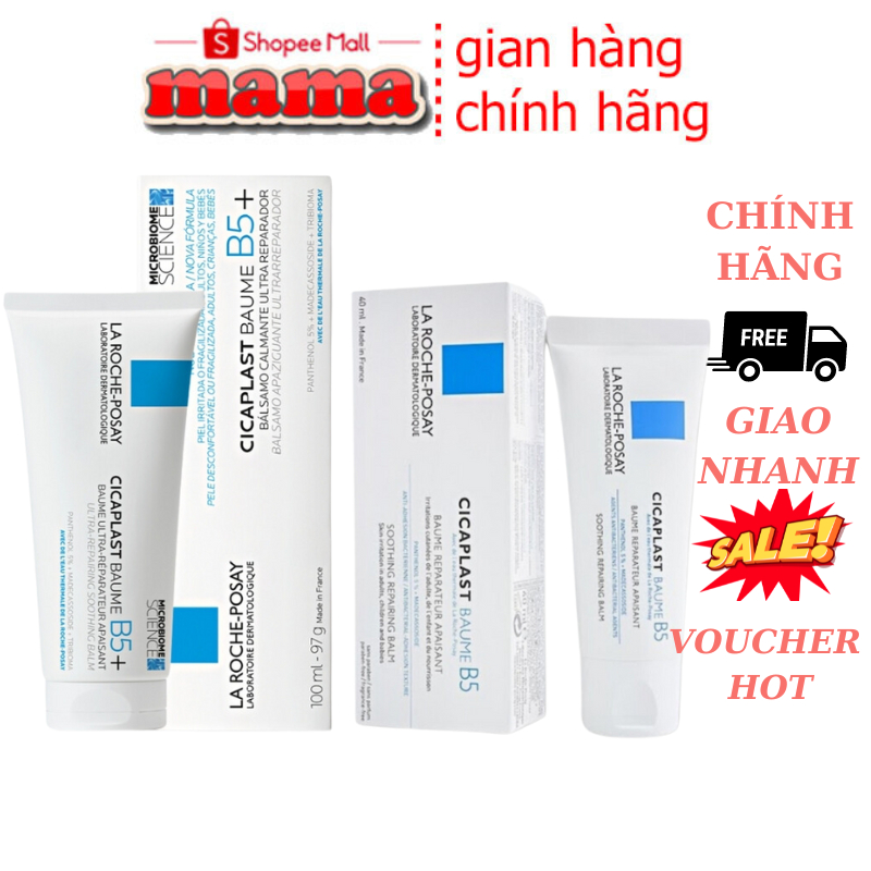 Kem Dưỡng Phục Hồi Da La Roche-Posay Cicaplast Baume B5+ 40ml & 100ml Của Pháp Chính Hãng