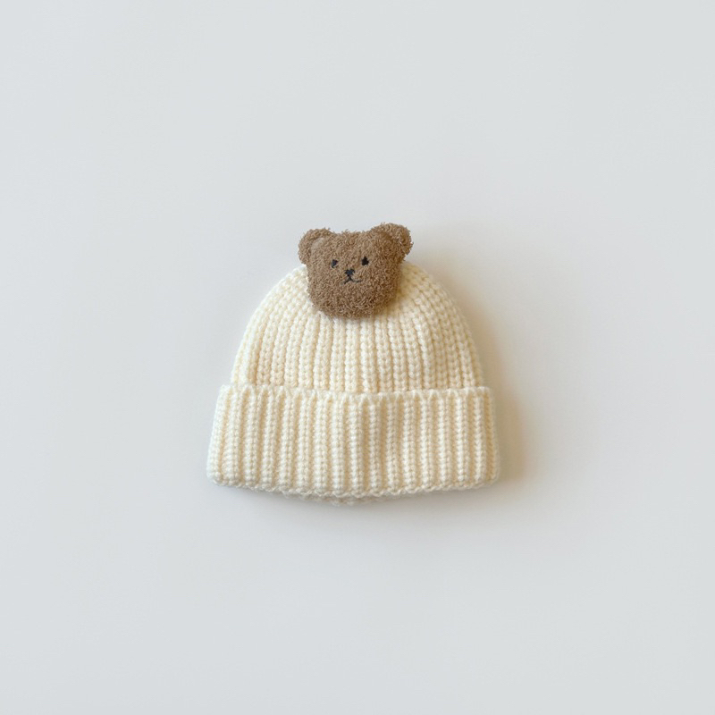 Mũ len gấu 1 đến 3 tuổi