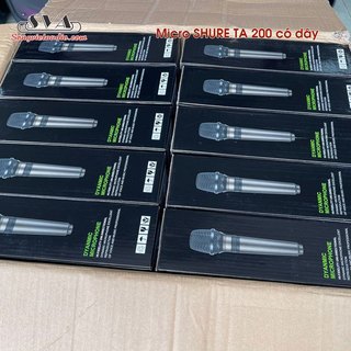 Micro Shure có dây TA200