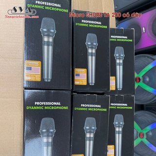 Micro Shure có dây TA200