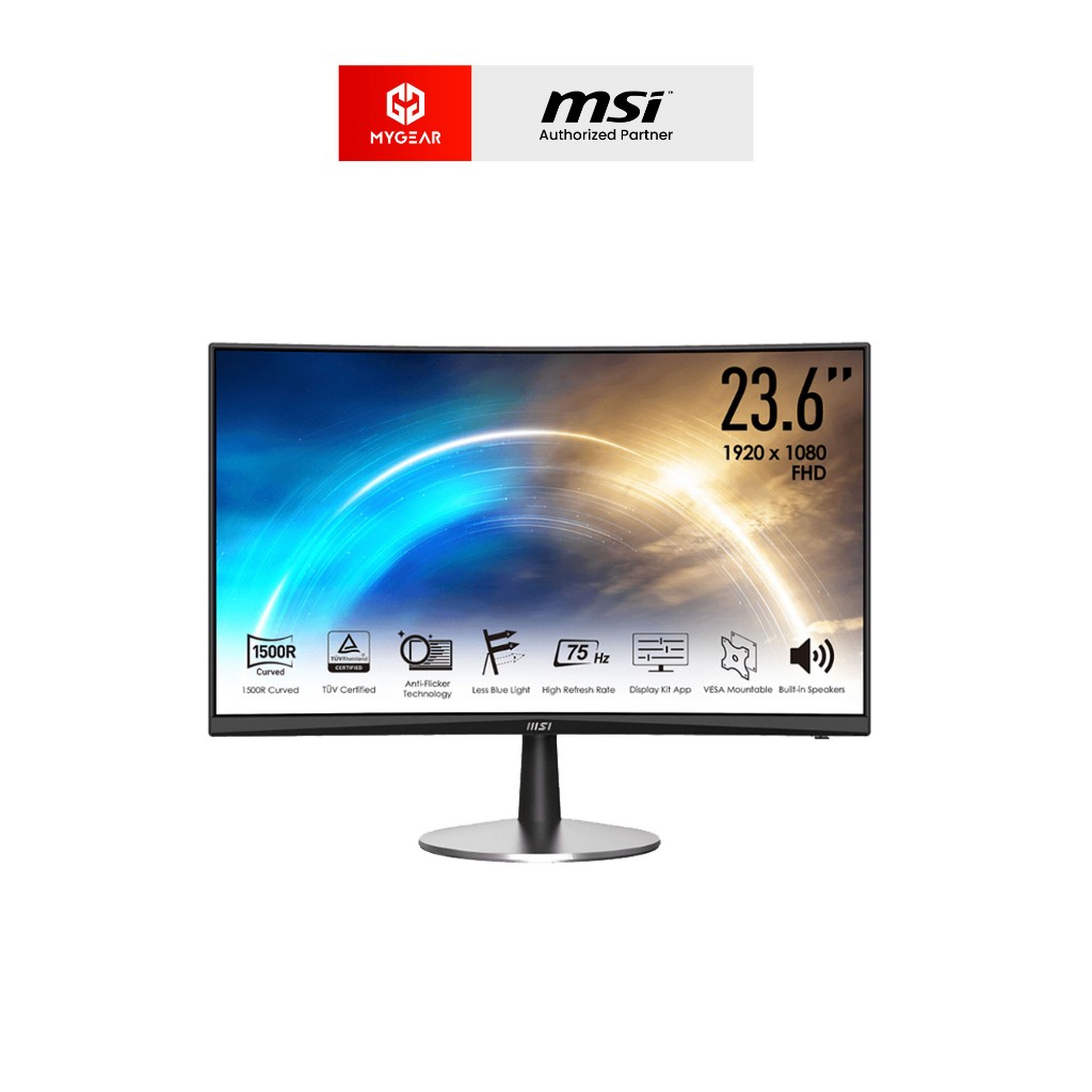 Màn hình cong MSI Pro MP242C 24" FHD VA 60Hz - Hàng chính hãng - Giá siêu rẻ