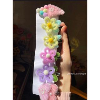 set kẹp tóc dễ thương handmade, cute gift
