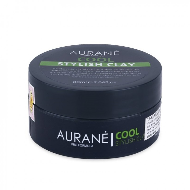 [BẢN MỚI 2023] Sáp Aurane Cool Stylish Clay 80ml giữ nếp 8-10 tiếng  - Sáp vuốt tóc phù hợp tóc dày dầu từ Pháp SÁPITAL