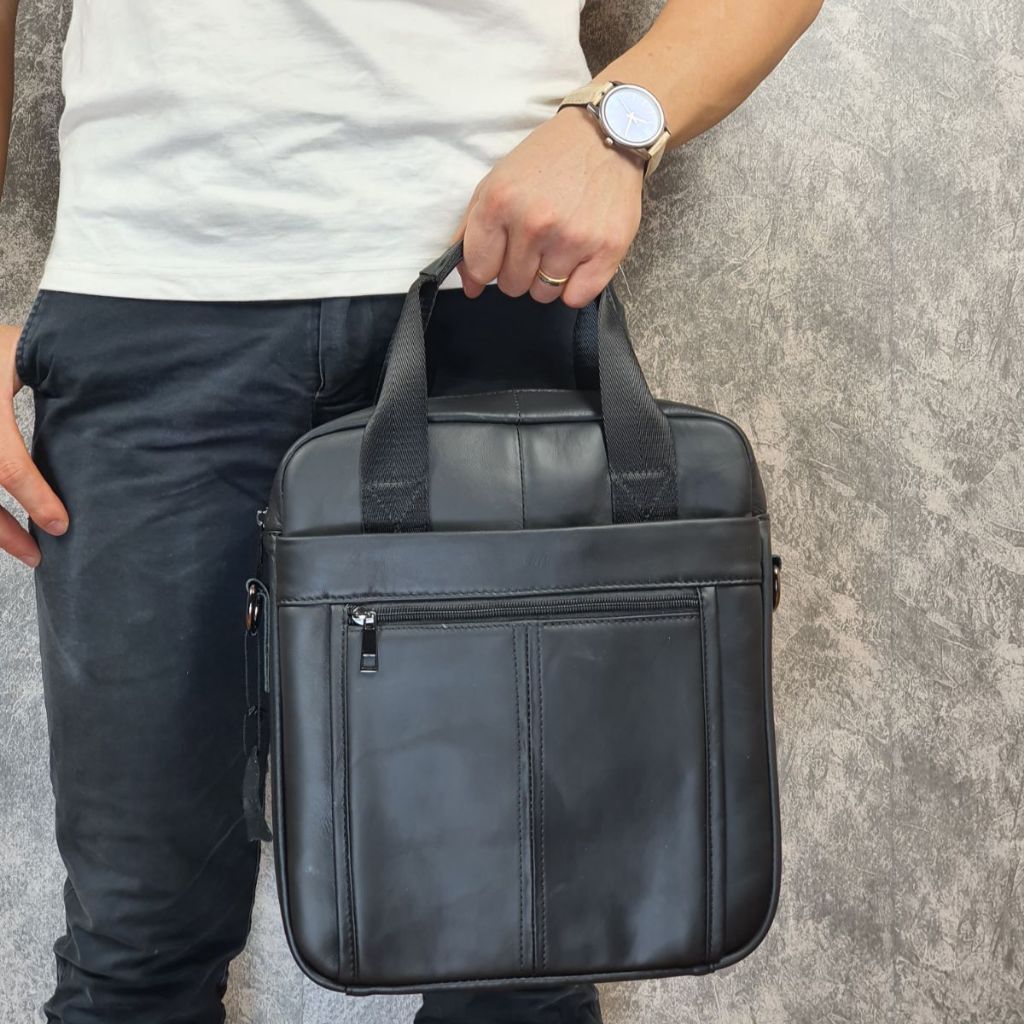 Túi đeo chéo nam da bò thật TD124VB  - 100% da thật, BH 3 năm