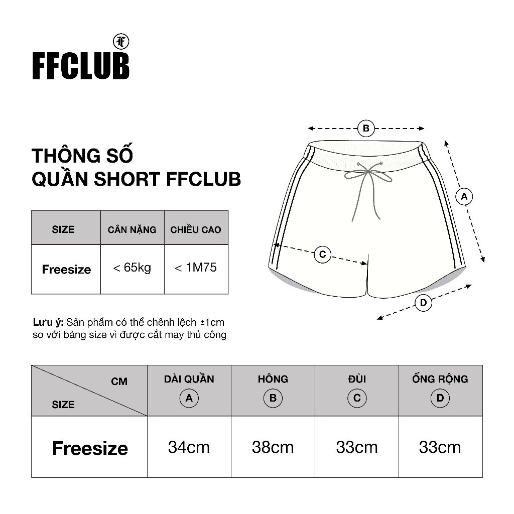 QUẦN SHORT FFCLUB BASIC MIX 2