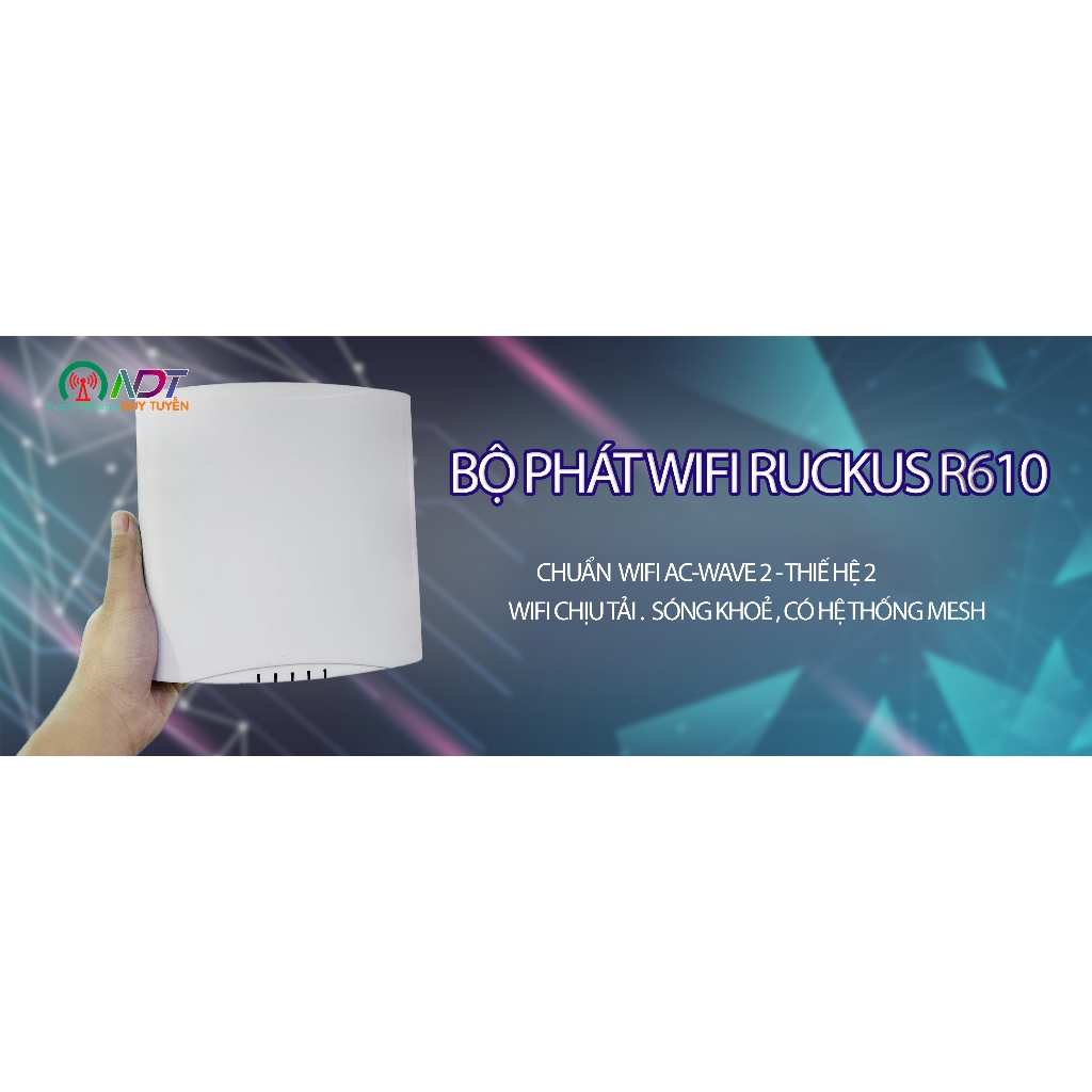 ✅ Wifi Ruckus ZoneFlex R610 Unleashed Bộ Phát Wifi Chuyên Dụng , Cung Cấp Wifi , ruckus , unifi