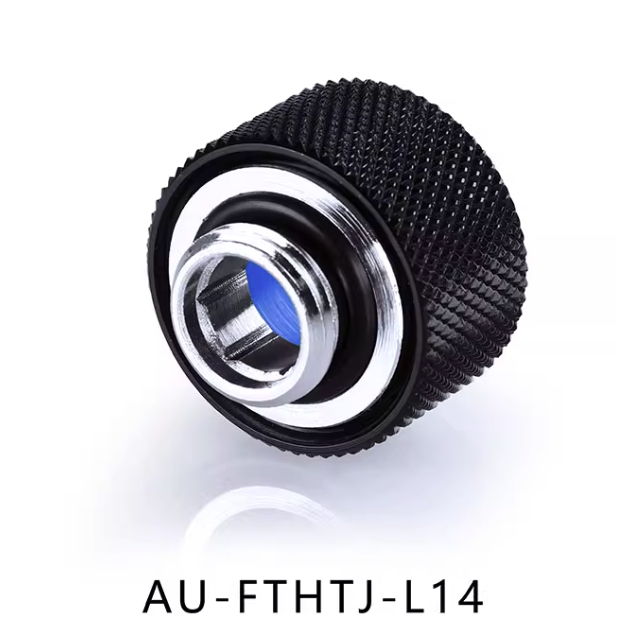 Đầu nối ống cứng PETG/PMMA OD14 Bykski Azieru AU-FTHTJ-L14