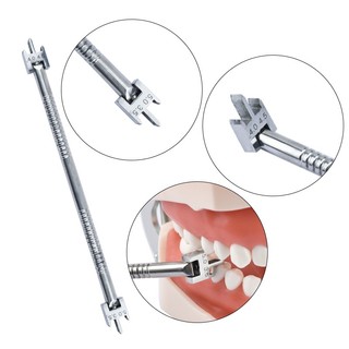 Thước đo mắc cài nha khoa,thước đo mắc cài gập chuyên dụng chỉnh nha