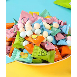  ♻️Kẹo ngậm trái cây C mát lạnh thơm miệng♻️ không đường  90 viên  