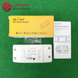 Công tắc wifi Smart Switch , Công tắc điều khiển từ xa qua mạng wifi cho nhà thông minh
