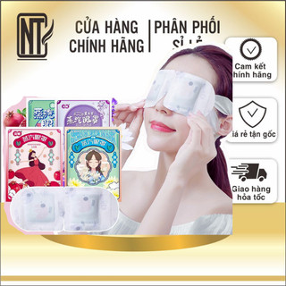 Mặt nạ mắt giữ nhiệt chiết xuất từ thảo dược 1 bịch 10 miếng