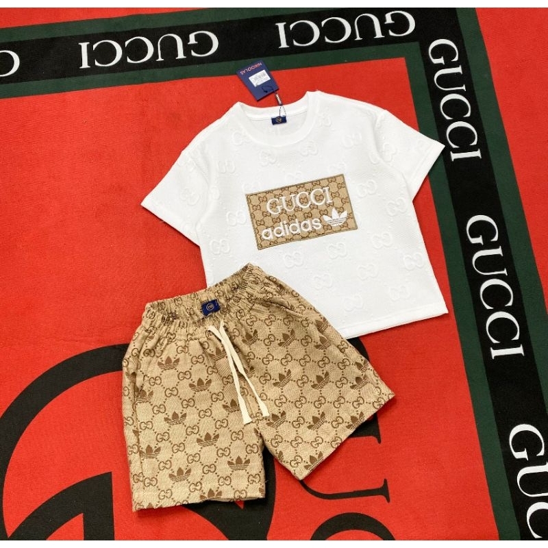 Sét Bộ  G.C Bé Trai Cao cấp_ Chất Xốp Thêu Logo Cực Chất Siêu Sang Dành Cho Bé Sz Từ 12_40kg