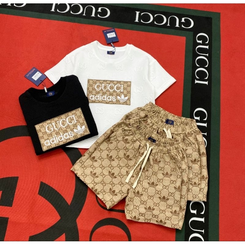 Sét Bộ  G.C Bé Trai Cao cấp_ Chất Xốp Thêu Logo Cực Chất Siêu Sang Dành Cho Bé Sz Từ 12_40kg