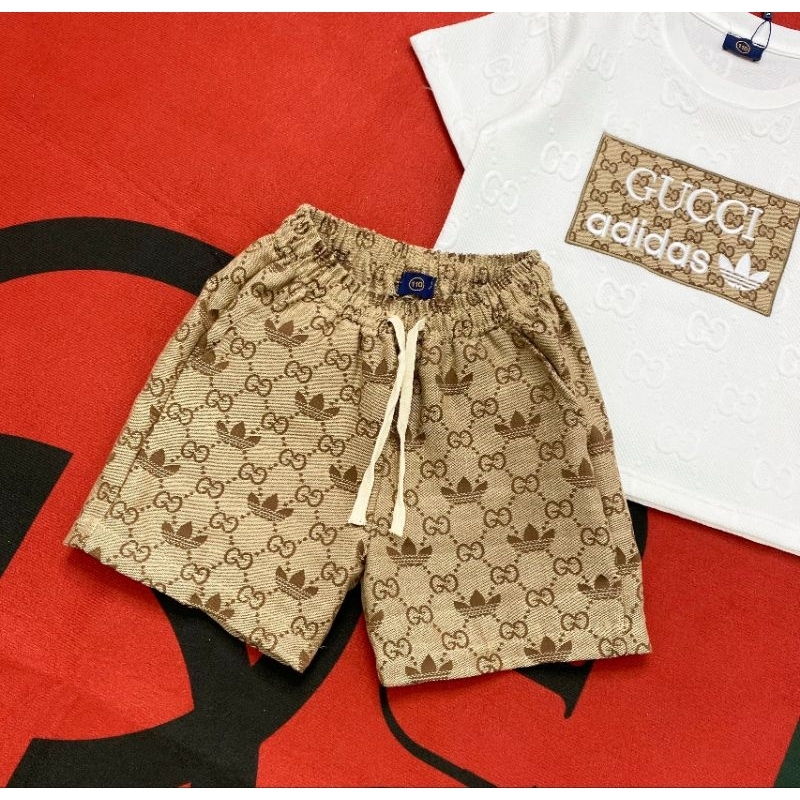 Sét Bộ  G.C Bé Trai Cao cấp_ Chất Xốp Thêu Logo Cực Chất Siêu Sang Dành Cho Bé Sz Từ 12_40kg