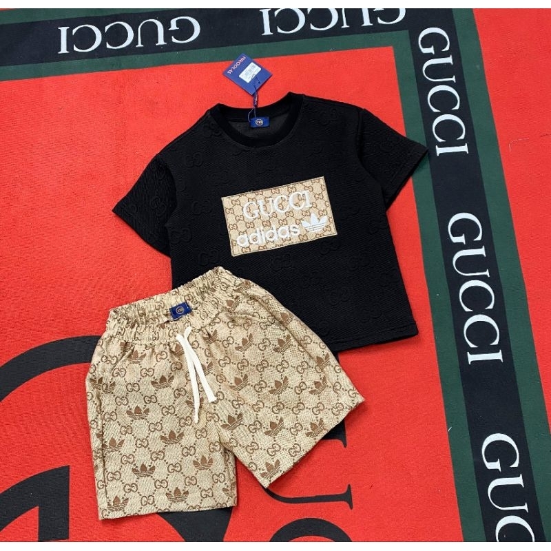 Sét Bộ  G.C Bé Trai Cao cấp_ Chất Xốp Thêu Logo Cực Chất Siêu Sang Dành Cho Bé Sz Từ 12_40kg