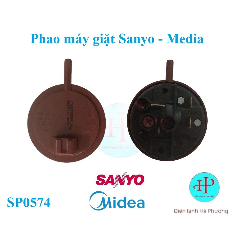 Phao áp lực máy giặt Aqua - Sanyo , Media - Mới hãng - F48
