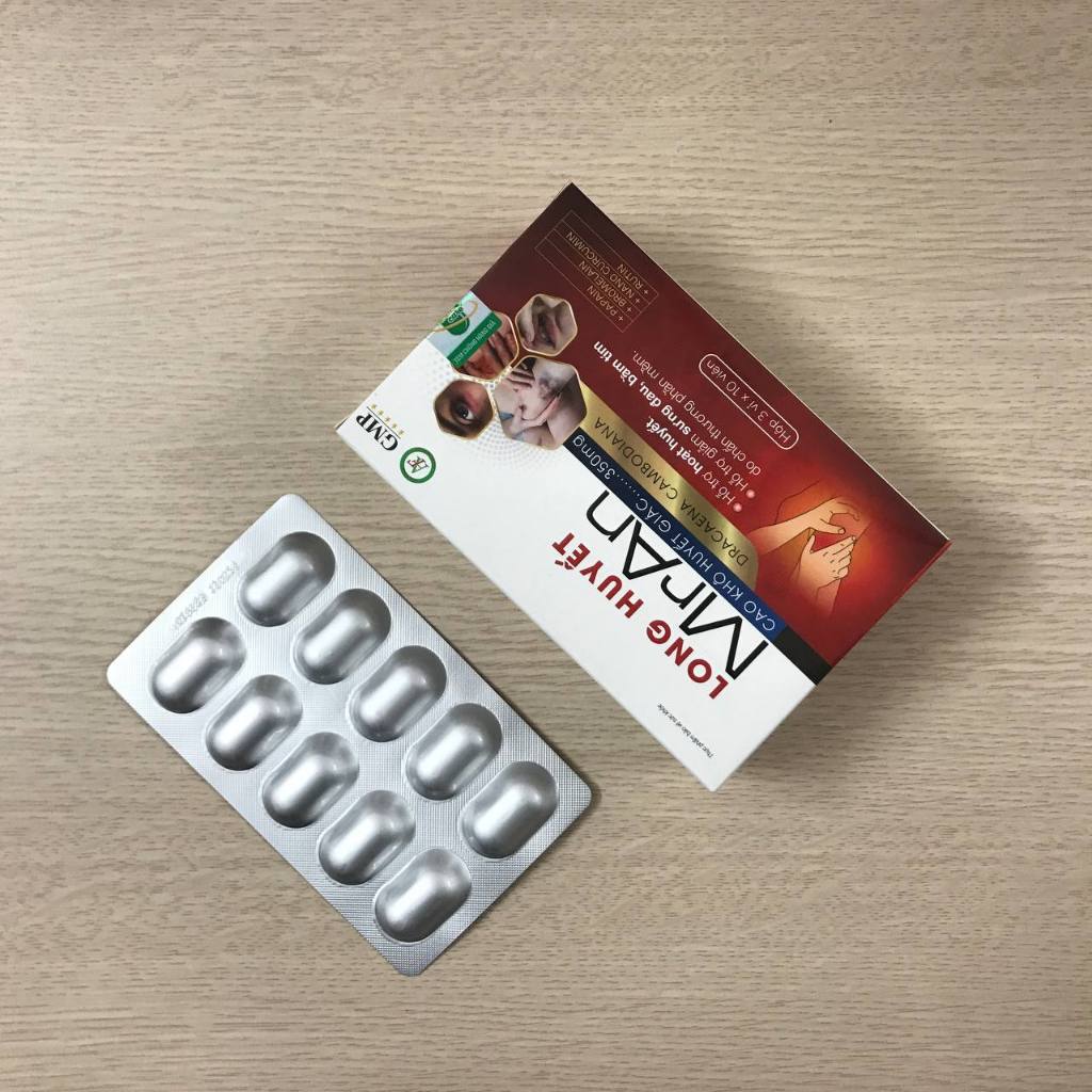 Long Huyết MrAn 30 Viên, Hỗ Trợ Hoạt Huyết, Giảm Sưng Đau, Bầm Tím Do Chấn Thương Phần Mềm - Anfas