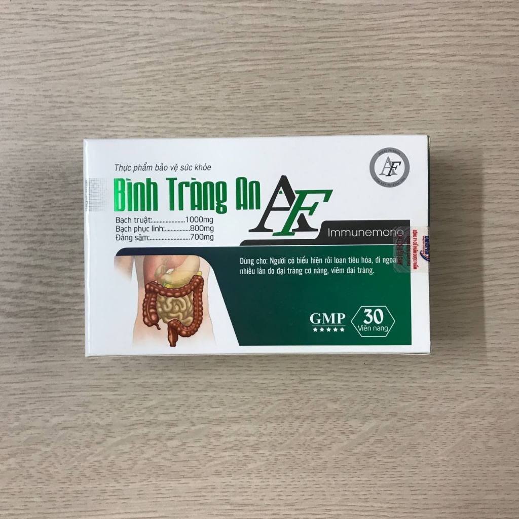 Hỗ Trợ Đại Tràng Bình Tràng An AF Hộp 30 Vên, Tăng Cường Tiêu Hóa, Giảm Nguy Cơ Viêm Đại Tràng - Anfas