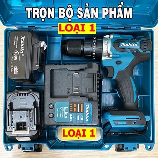Máy khoan từ Makita 188V, máy khoan pin ko chổi than 100% dây đồng