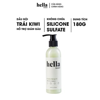 Dầu gội thảo mộc tinh dầu tự nhiên Kiwi Hella Beauty 180g