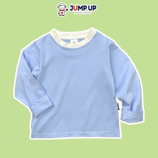 Áo thun trơn dài tay cho bé, áo dài tay trơn thun cotton