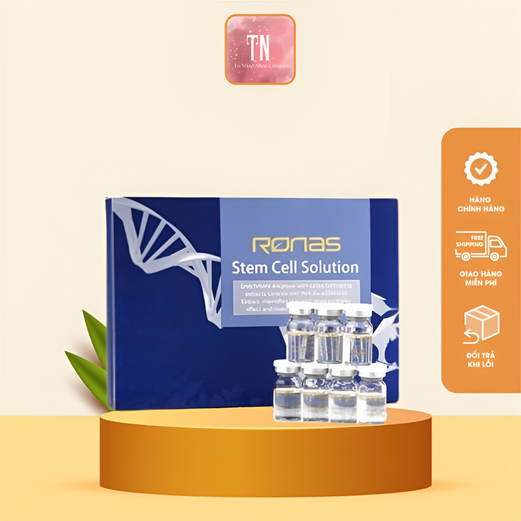 Serum Tế Bào Gốc Dưỡng Da Ronas Stem Cell Solution, Tinh Chất Tế Bào Gốc Bổ Sung Collagen