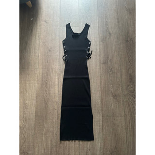 Đầm len body dài Versace sát nách