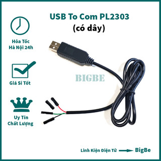 Module pl2303 chuyển đổi usb-ttl - v2 có dây