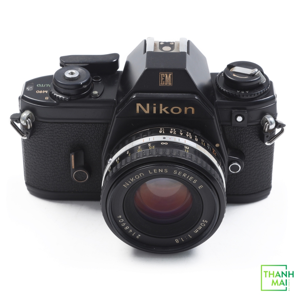 Máy Ảnh Film Nikon EM Kèm Nikon 50mm F/1.8