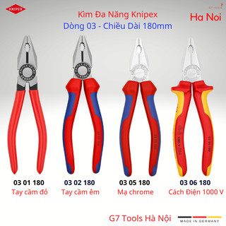 Kìm đa năng knipex 03 01 180/ 03 02 180/ 03 05 180/ 03 06 180 / 03 06 180 t