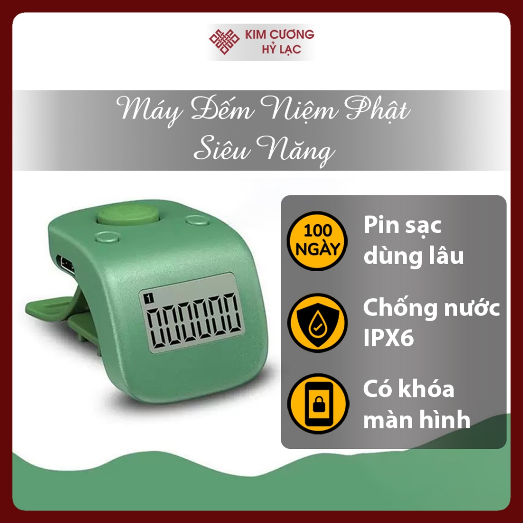 Màu Hàn Quốc, Pin Sạc Bền, Kháng Nước IPX6