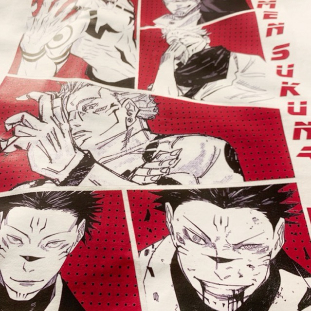Áo phông Jujutsu Kaisen: Sukuna Collage 100% Cotton Nam / Nữ by The Runaway
