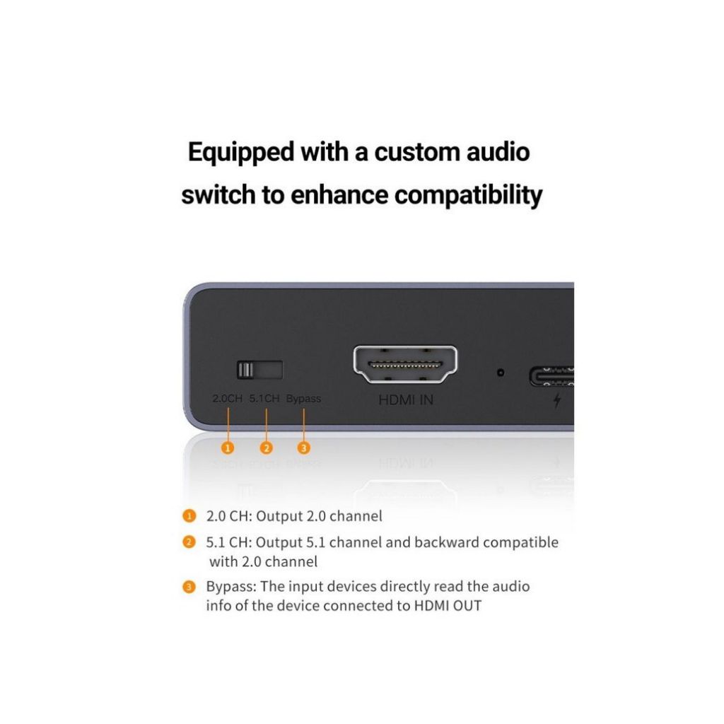 Bộ chuyển đổi tách âm thanh HDMI ra HDMI kèm Audio 3.5mm và Optical  Ugreen 60649