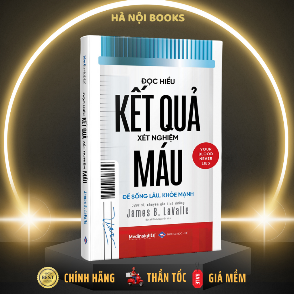 Sách - Đọc Hiểu Kết Quả Xét Nghiệm Máu (MedInsights) - AlphaBooks