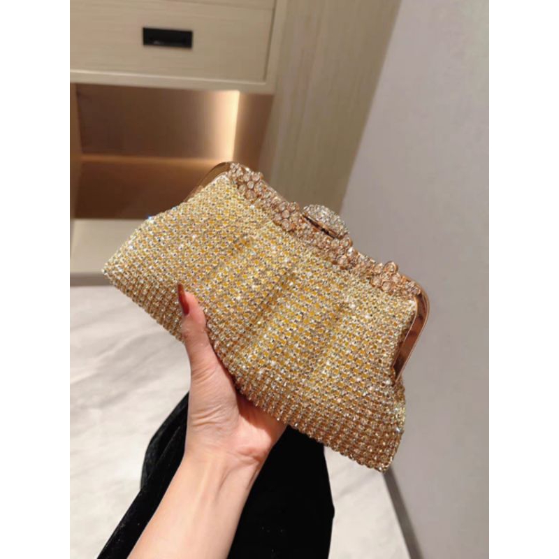 Túi xách Clucth cầm tay túi đá cao cấp nhập khẩu loại 1