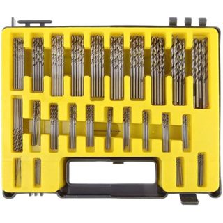 Hộp 150 mũi khoan Heinler kích thước nhỏ hợp kim xoắn ốc 0.4-3.2mm